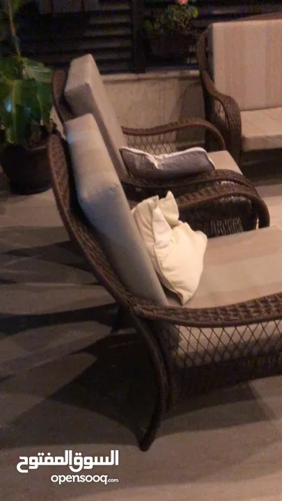 طقم راتان و مرجيحه للبيع