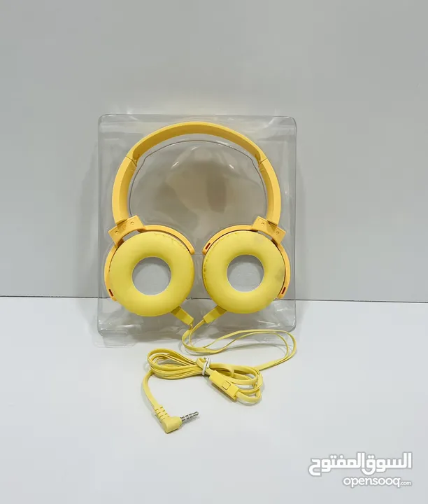 Extra Bass Stereo Headphones for laptop and Mobile