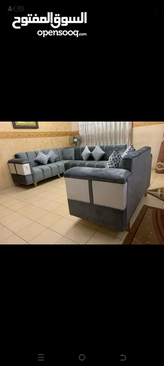يوجد لدينا اطقم كنب جديد ومستعمل ثقيل ومرتب