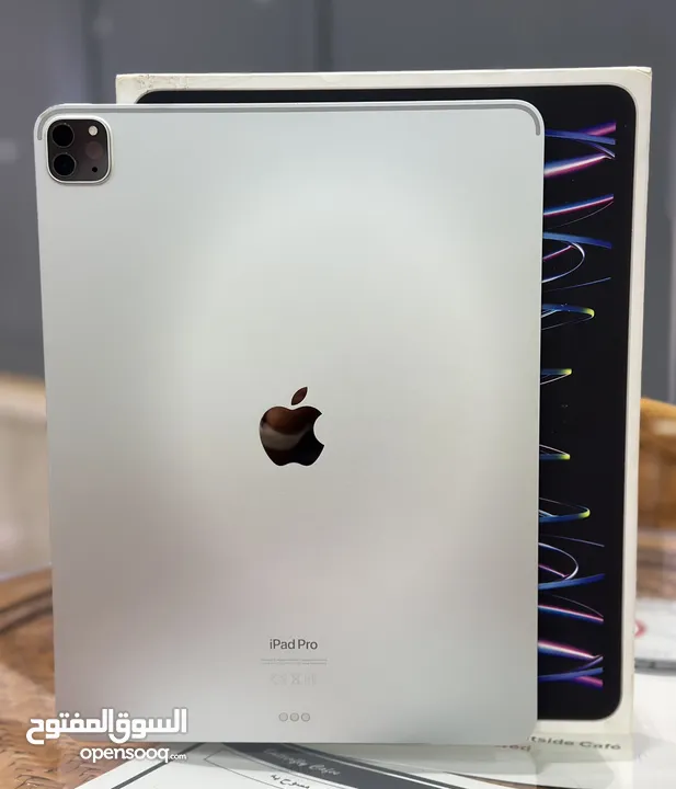 Apple iPad Pro 12.9-inch 256GB M2 Box available Arabic Version