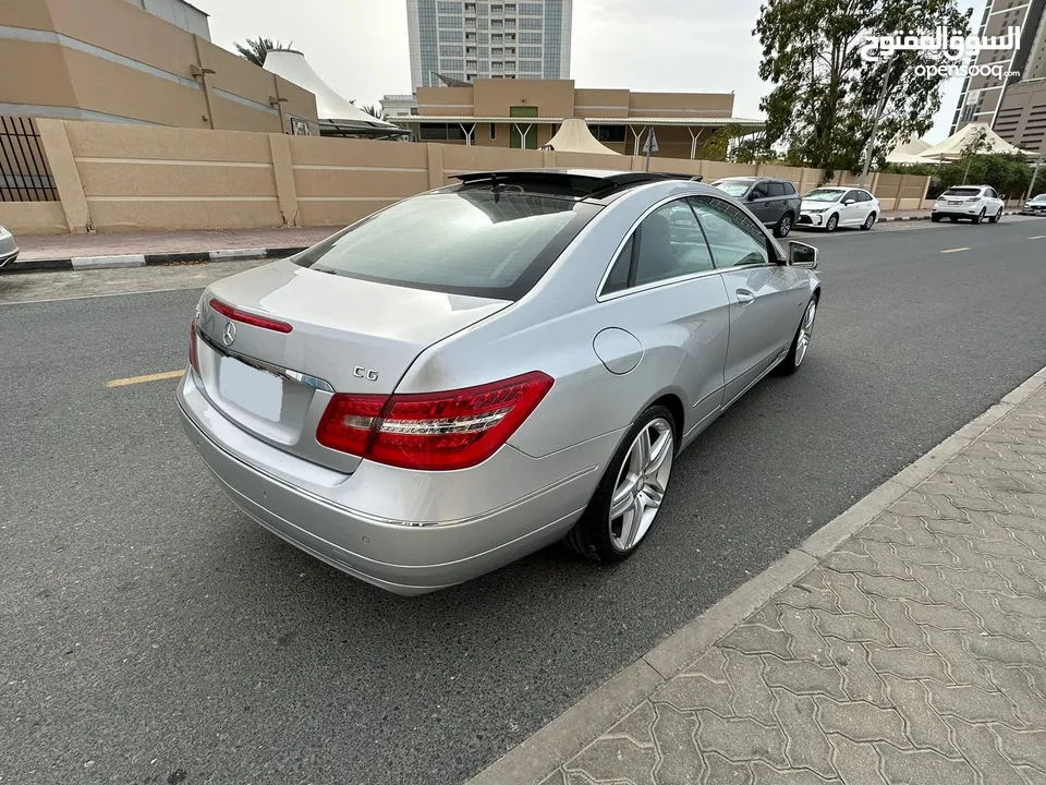 Mercedes E250 2011 GCC full option free accident company paint second owner no issues
