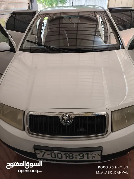 سكودا فابيا 2002 ماطور 1900 ديزل قطارة سولار