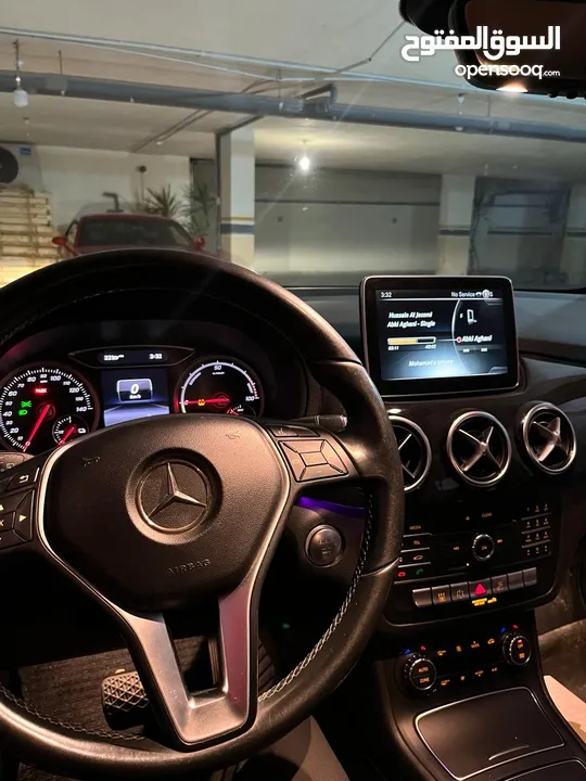 Mercedes B-class 2015 فحص كامل أعلى صنف.. دفعه5200 و الباقي اقساط