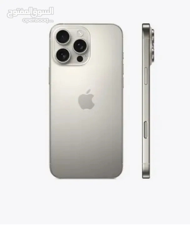 iPhone 16 pro max 6.9′′ 256GB Natural Titanium  new condition one month use battery 100% charged 100