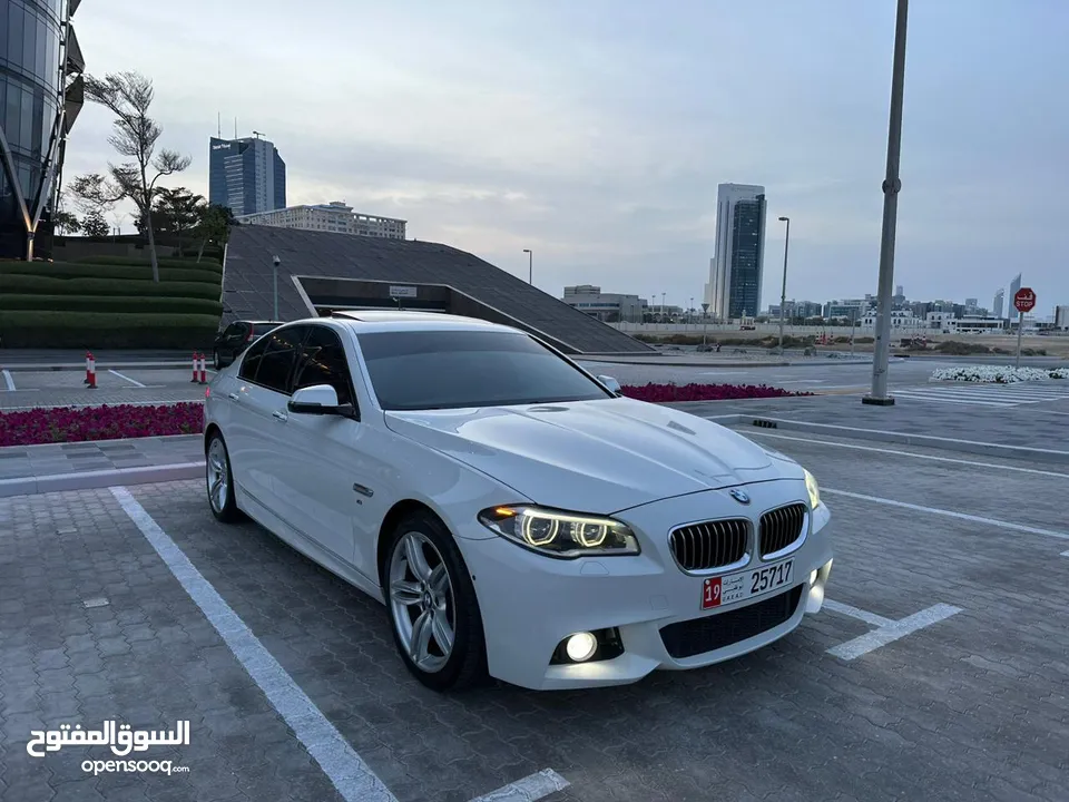 للبيع BMW 528 الموتر خليجي ((كيت M كااامل وكالة ))  موديل 2015