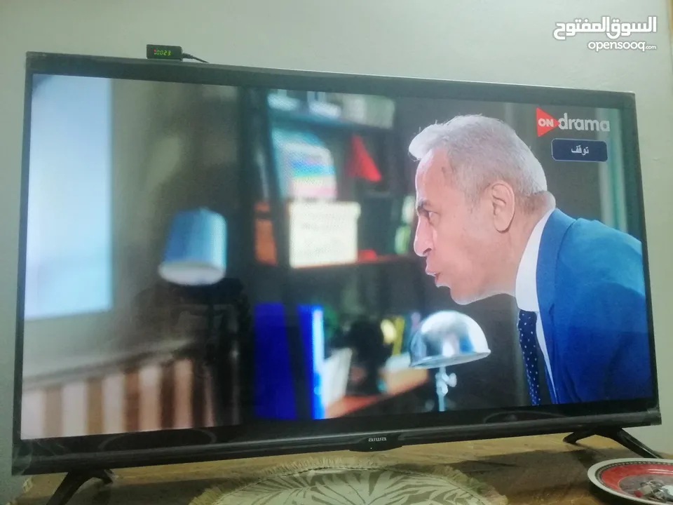 شاشة سمارت اندرويد نوع aiwa ياباني 43 بوصة صوت ستيريو وصورة فل فل