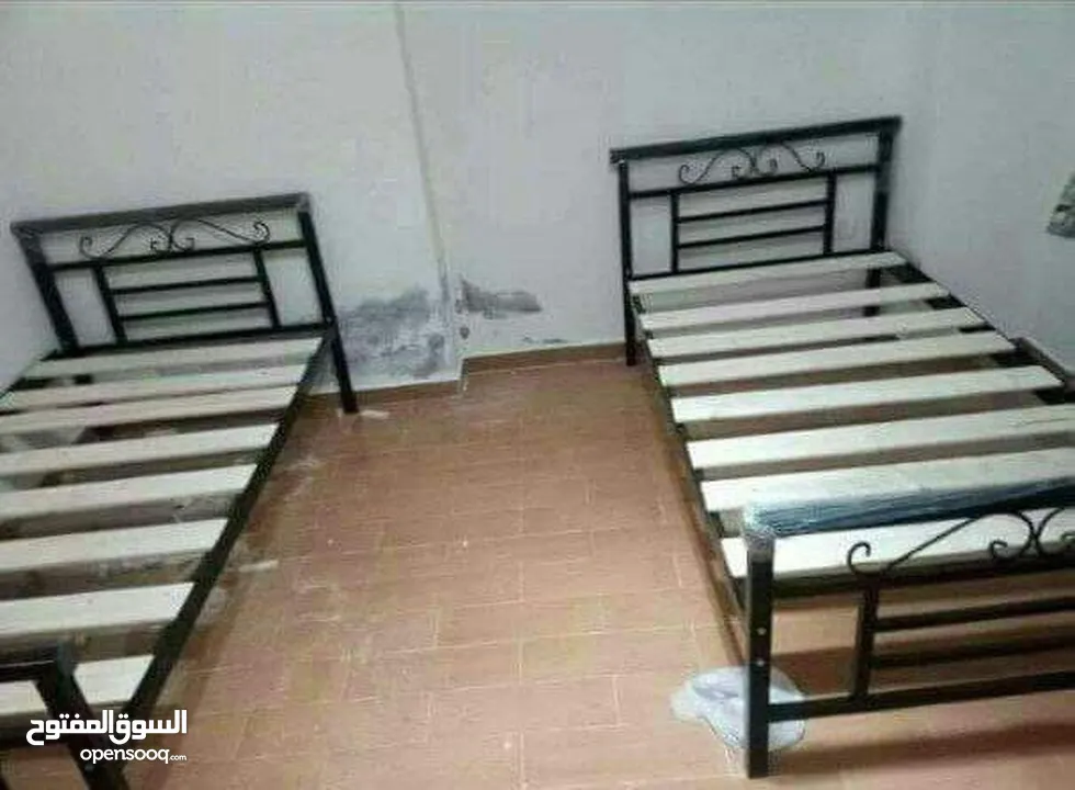 سراير حديد فردانى بالملل البياض Deda Fawry Furniture