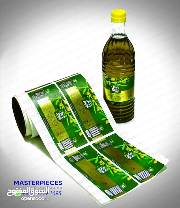 All kind of labels and barcode sticker in all sizes كل أنواع الليبل وملصقات الباركود بمختلف القياسات