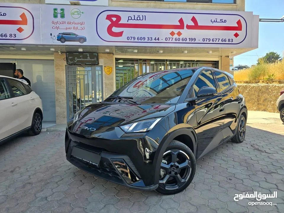 BYD سيجال 2023 جمرك جديد لون اسود ملوكي