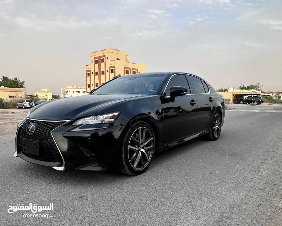 للبيع لكزز gs 350 f اصلي 2017 فل مواصفات رقم واحد