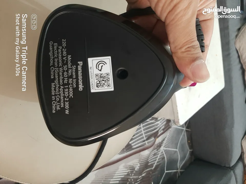 مكواة بخار ماركة باناسونيك 2300W شغاله 100% Panasonic Iron 2300W