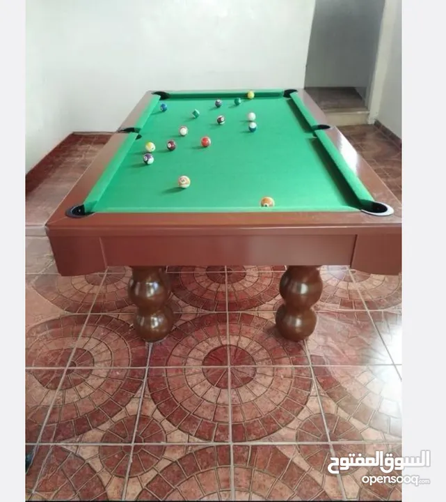 طاولات بلياردو جديده للبيع