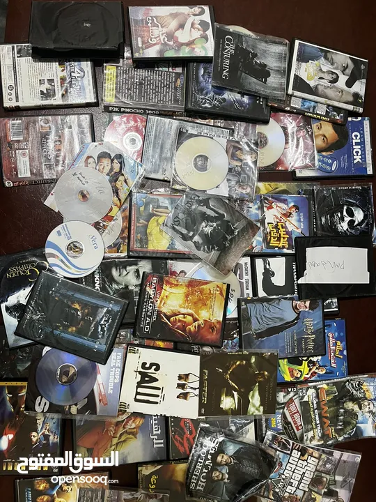 مجموعة سيديات للبيع افلام و بلايستيشن و xbox