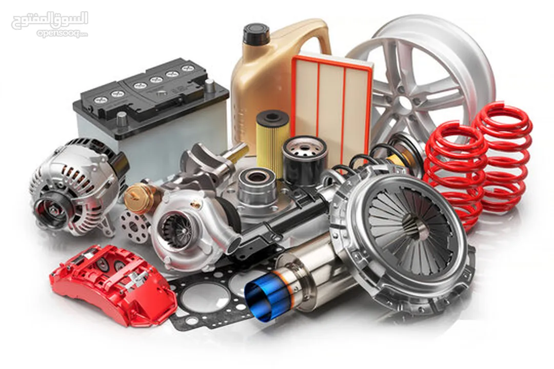 Used spare parts available with delivery.
