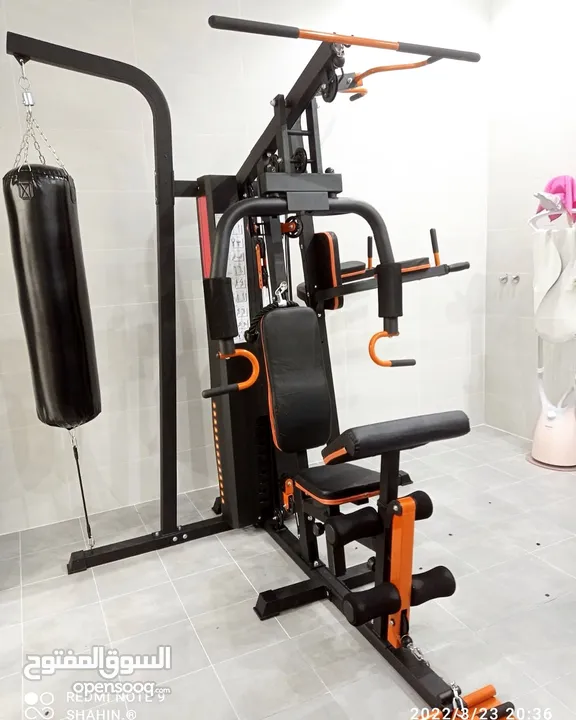 Multiple gym equipment