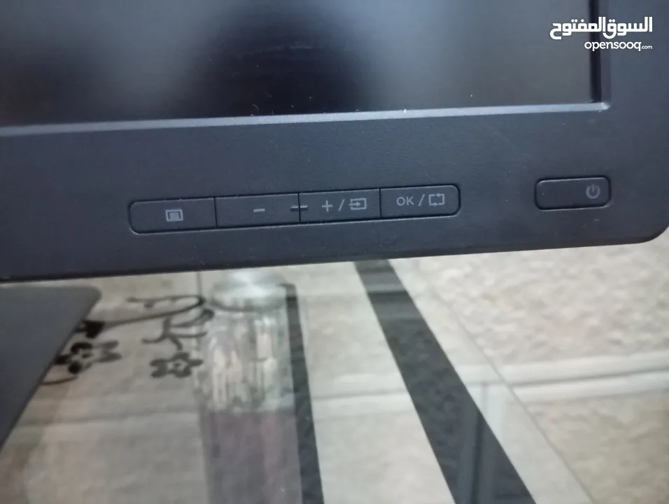 شاشة كمبيوتر نوع HP 24 انش full hd بحال الجديد للبيع