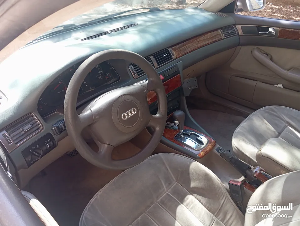 أودي a6 2400 موديل 2002  للبيع السعر على 25000على نقدي الله يبارك لصاحب نصيب