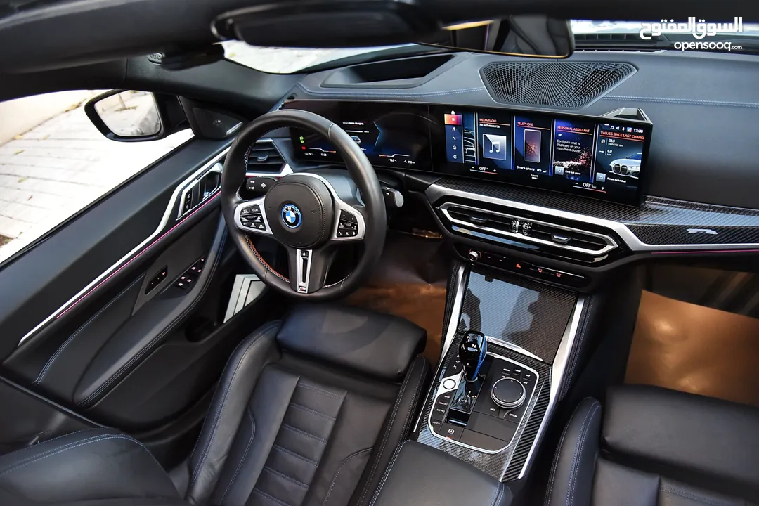 BMW I4 M50 2023 For Sale وارد الوكالة تحت الكفالة