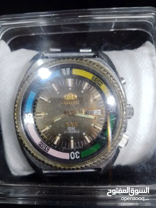 Orient 3 Star Automatic Watch KV 21 Jewels