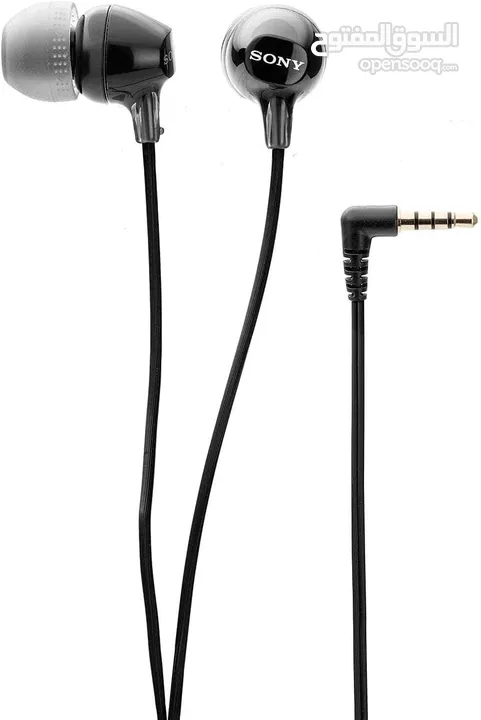 SONY MDR-EX15AP Earphones with Smartphone Mic and Control -NEW -MEGAByte