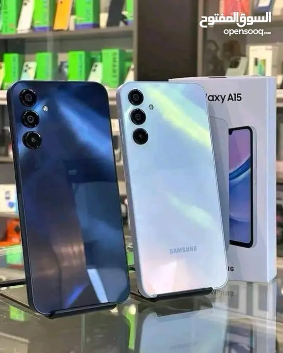 جديد Samsung A15 رام 8 و 12 و 16 جيجا 128 و 256 متوفر توصيل هدية كفر ولزقة وشاحن الاصلي