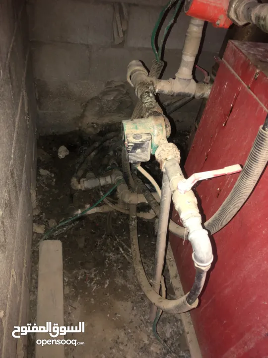 ماطور تدفئة مركزية مع خزان سولار مع الراديترات (المشعاعات)