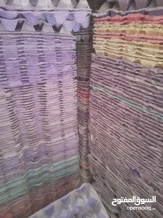 اطباق (كراتين) بيض فارغه للبيع