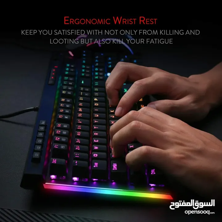 Redragon K580 VATA RGB LED Backlit Mechanical Gaming Keyboard
