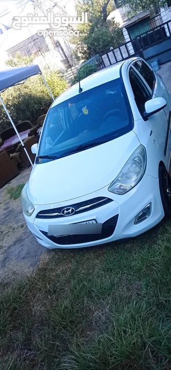 هونداي i10 للبيع مع اضافات شاشة تطش وكاميرا خلفية .. وضع المركبة جيد جدا