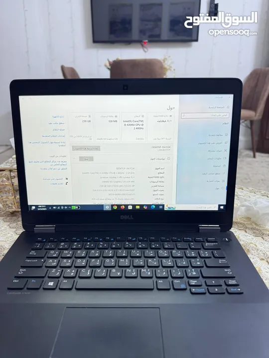 لابتوب Dell Latitude E7470 جهاز من فئة رجال الأعمال بحالة الوكالة