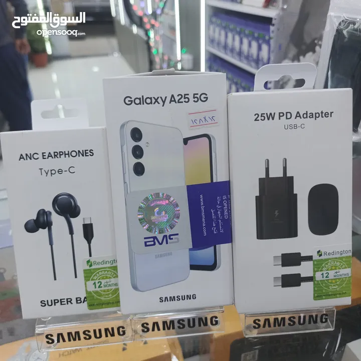 جهاز جديد بالكرتونه 128g 12ram Samsang A25 5G