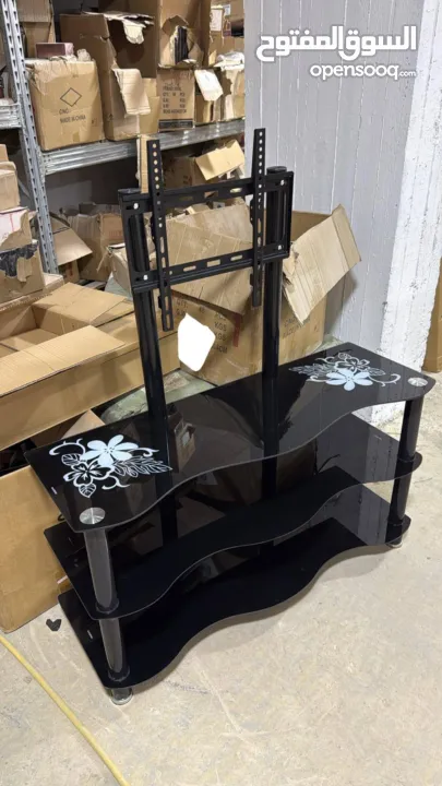 طاولة سيكوريت حامل للتلفزيون حوّل زاوية التلفزيون عندك لتحفة أنيقة