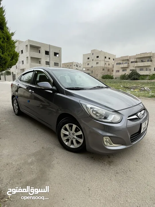 هونداي أكسنت موديل 2013  ماتور 1600cc فحص 7جيـــد