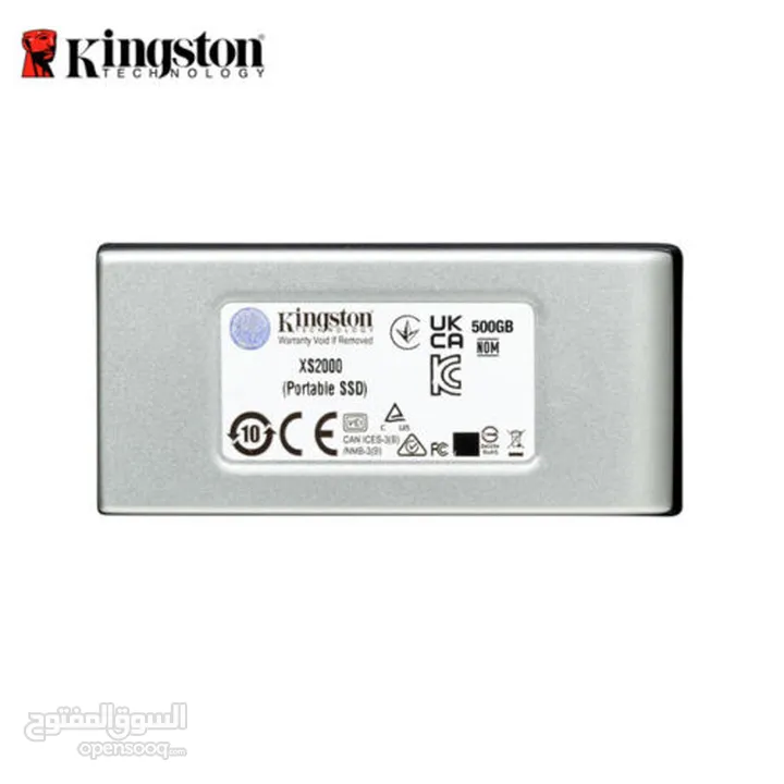 PORTABLE SSD XS 2000 KING STON 2TB هارد ديسك خارجي أسس دي 2تيرا  سريع جدا