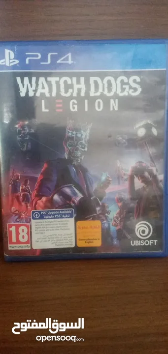 سيدي ps4 watch dogs legion    السيدي بحالة الوكاله تم ختمه مرة واحده فقط