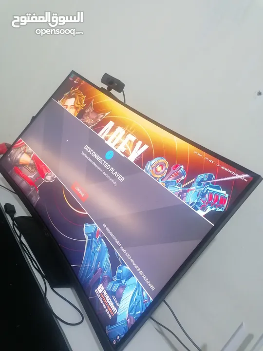Tuf Gaming curved monitor VG27V 165 hz full HD 27