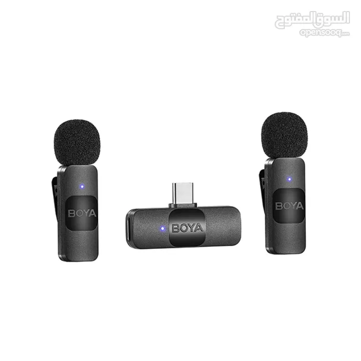 BOYA BY-V20 Ultracompact 2.4GHz Type-C Wireless Microphone System مايكرفون تايب سي