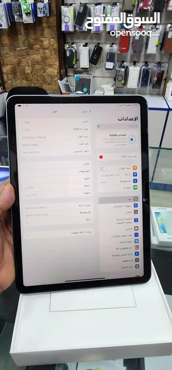 iPad Air 11-inch (m2)بحالة الجديد بسعر مميز