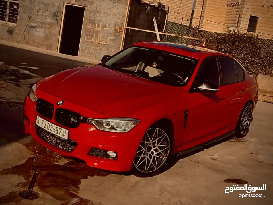 Bmw f30 320i  2013 kitm3 بي ام 320i عليها كت ام 3  2013