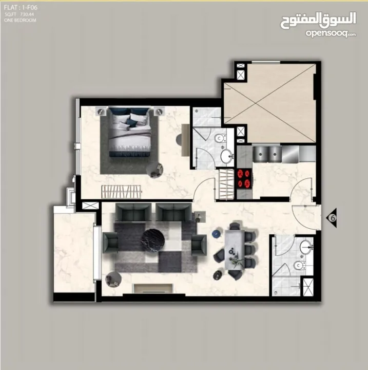 ready to move apartment with payment plan