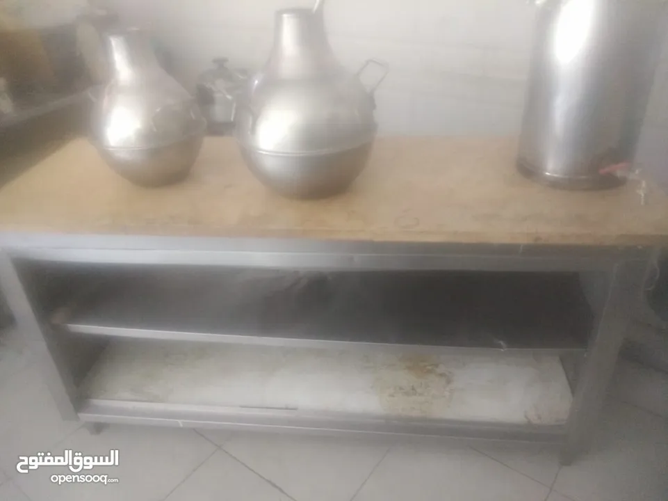 معدات مطعم للبيع المستعجل وبأقل الاسعار