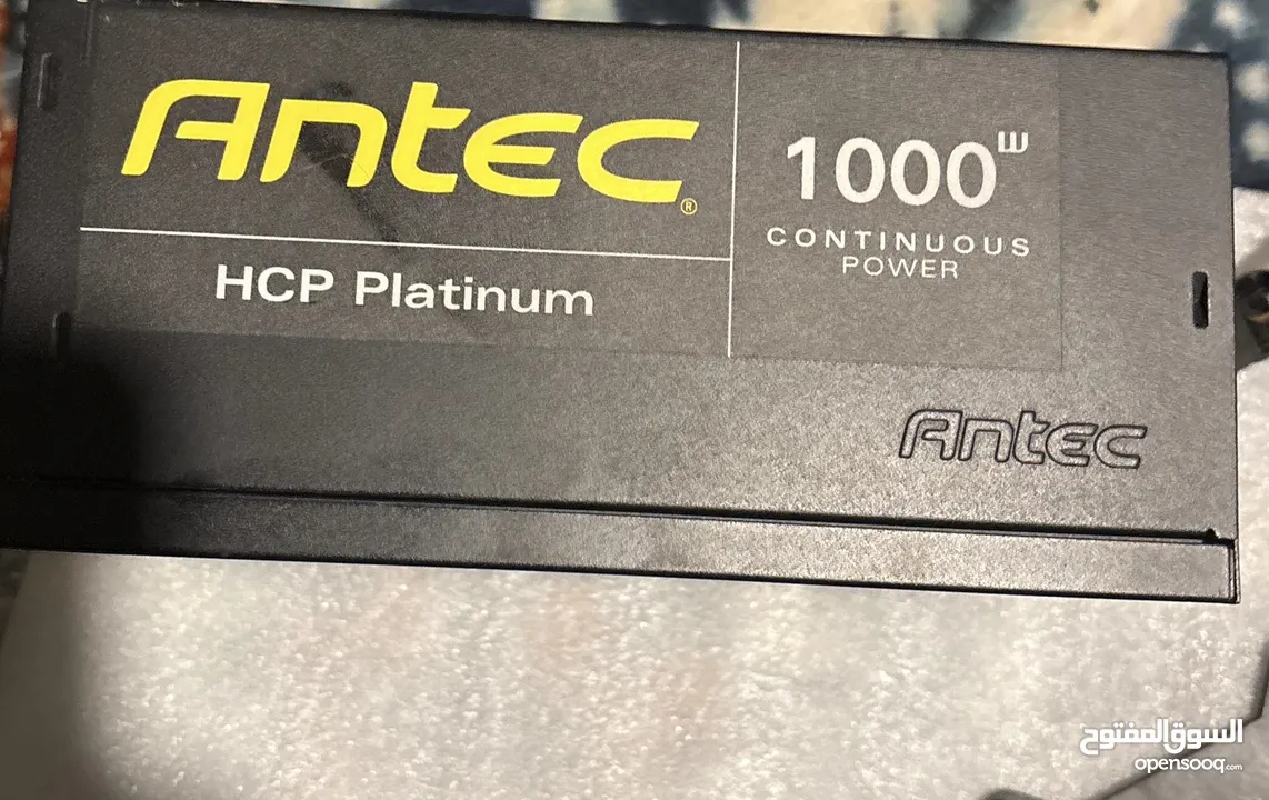 بور سبلاي 1000w بلاتينيوم antec hcp 1000w  platinum مستعمل بحال الجديد قوي جدا افضل من ال القولد جدي