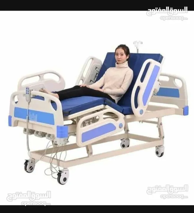 بيع و تاجير سرير او تخت طبي كهربائي جميع الحركات مع فرشه تقرحات بيع ايجار