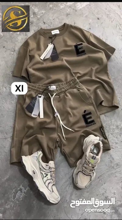 بيجامة شورت رجالي  الخامة قطنية  مقاسات L/Xl/2X/3X اوزان من 50 ل 85 كيلو السعر 5د فقط