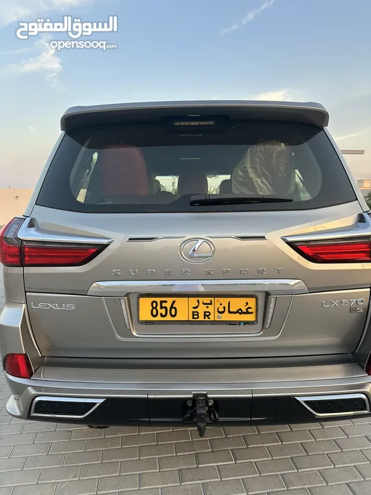 لـكزس LX570 موديل 2020 بــهوان صبغ الوكالة سوبر سبورت المستخدم الأول