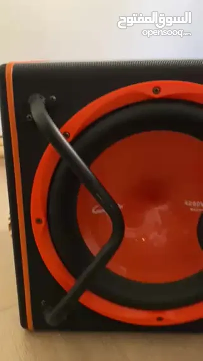 بازوووكا ساوند سيستم للسياره     SOUND SYSTEM GS 4200 watts max power