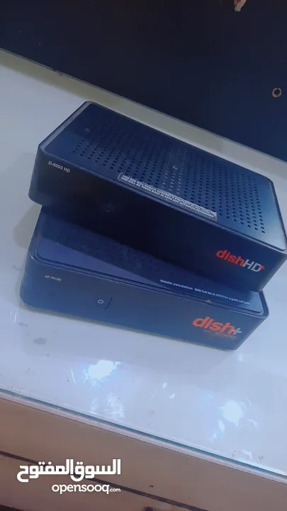 Dish+ with recorder and DishHD with two remotes