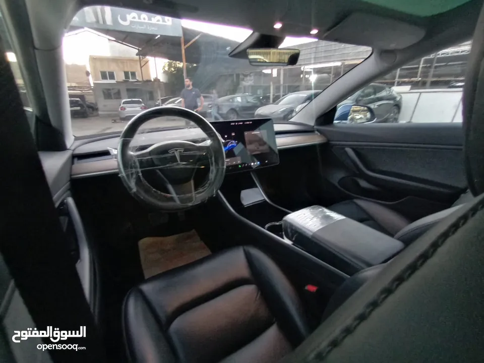 تيسلا 3 موديل 2020 ديول موتور لونج رينج كرت ابيض عداد 60 حره