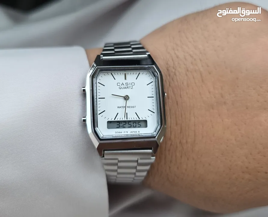 طقم ساعات كاسيو كابلز فخمة درجه اولى مع امكانية النحت على الطقم بالاسم حسب الطلب