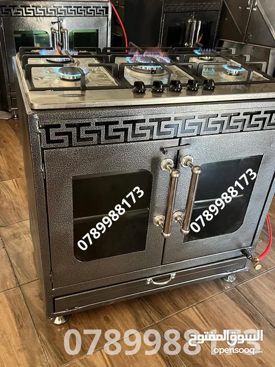 غاز غطس خمس عيون  مع فرن عربي  بسعر مميز فقط 220دينار شامل التركيب والتوصيل عرض مميز لأسبوع واحد